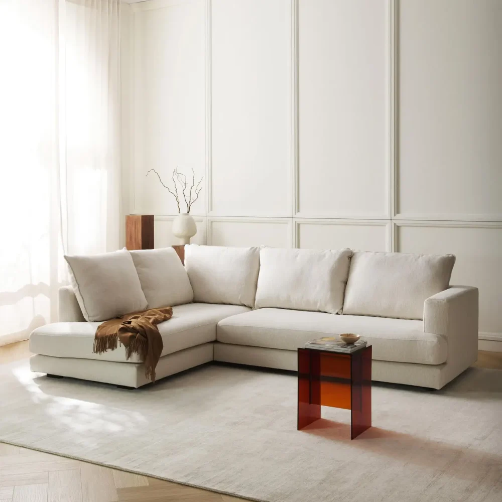 Išskirtinis dizainas Skandinaviško stiliaus sofa Tribeca 1.5HA